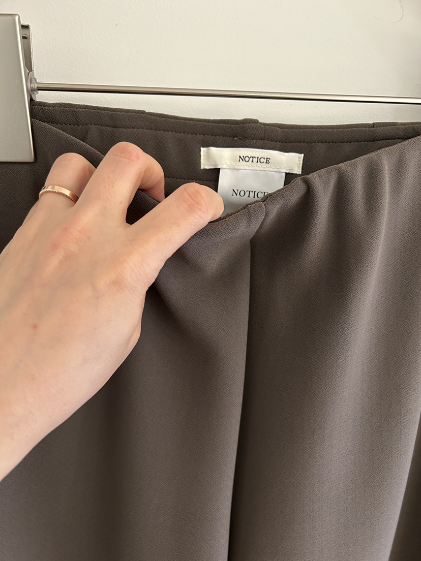 NOTICE韓國直郵實拍女裝新款職業人氣推薦時尚休閑休閑褲NOTICE休閑褲