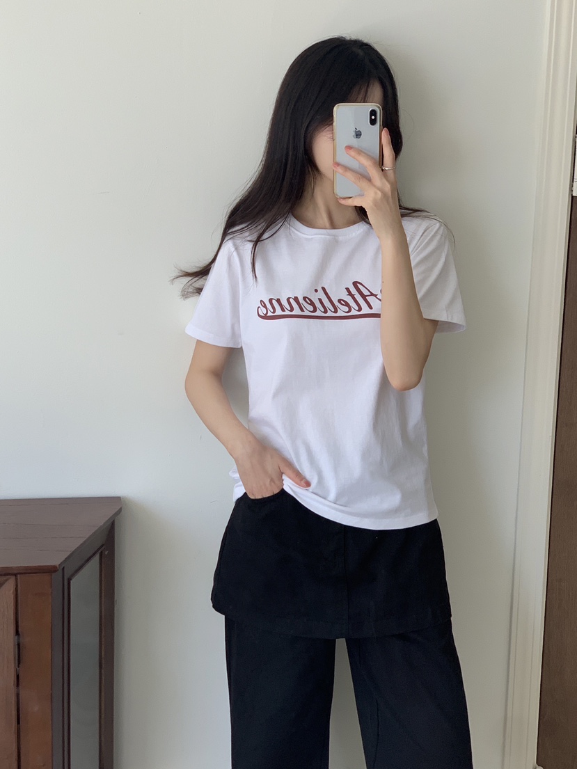 FORMSTUDIO/ATELIENNE韓國東大門代購女士新品推薦人氣T恤FORMSTUDIO/ATELIENNET恤圖色2