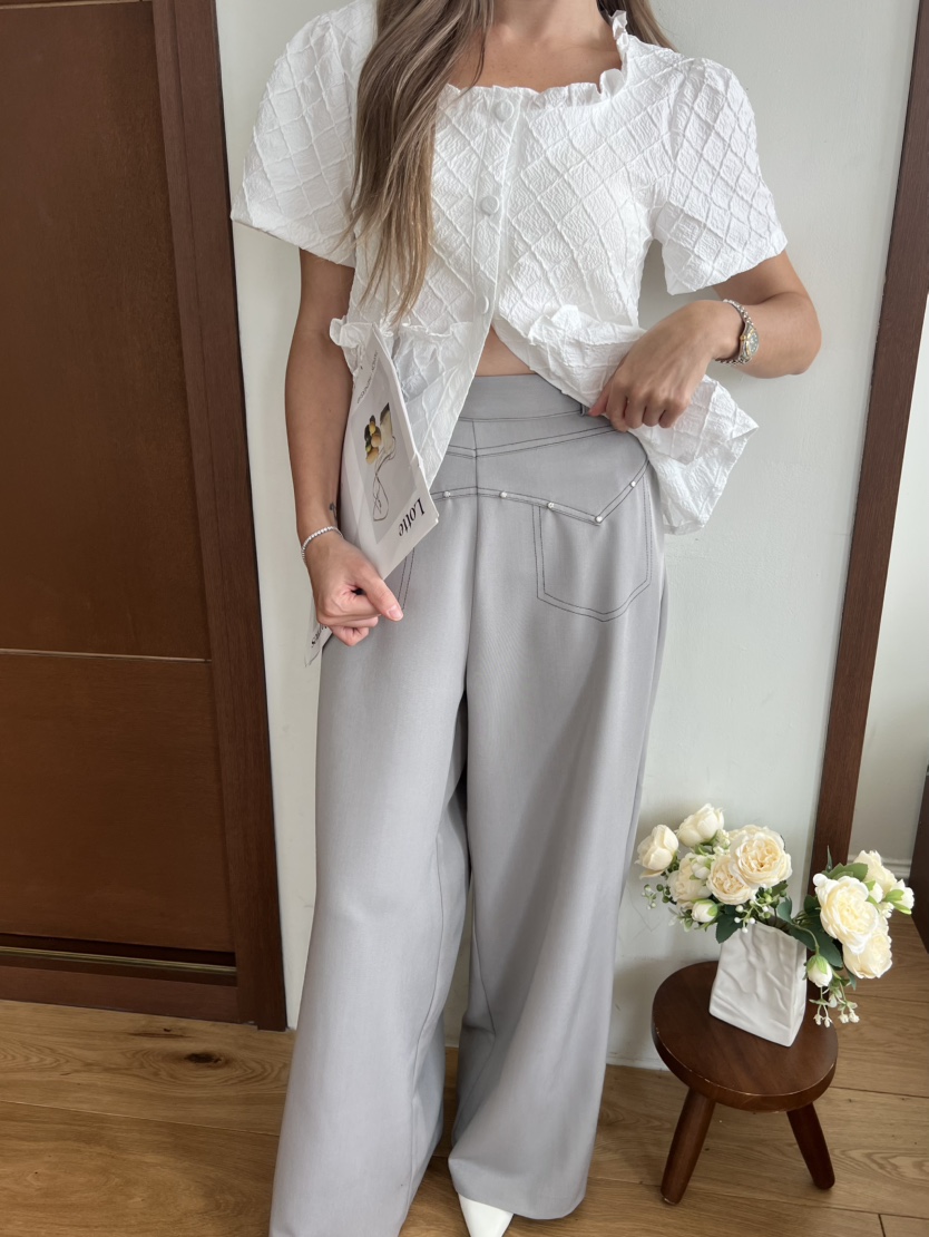 BOLD韓國直郵實拍女裝新款時尚職業休閑人氣推薦26春夏休閑褲BOLD休閑褲