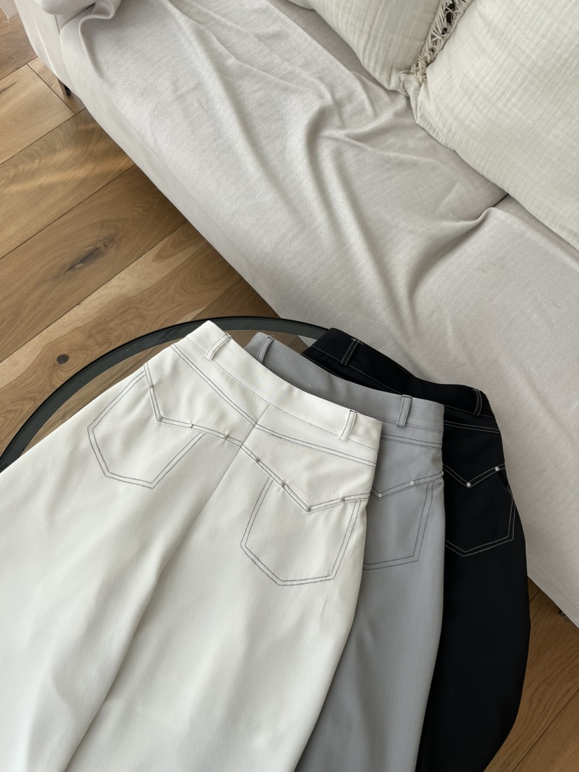 BOLD韓國直郵實拍女裝新款時尚職業休閑人氣推薦26春夏休閑褲BOLD休閑褲