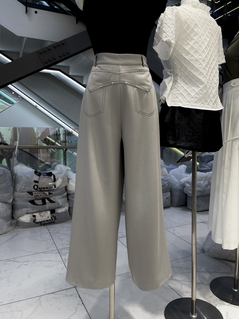 BOLD韓國直郵實拍女裝新款時尚職業休閑人氣推薦26春夏休閑褲BOLD休閑褲圖色1