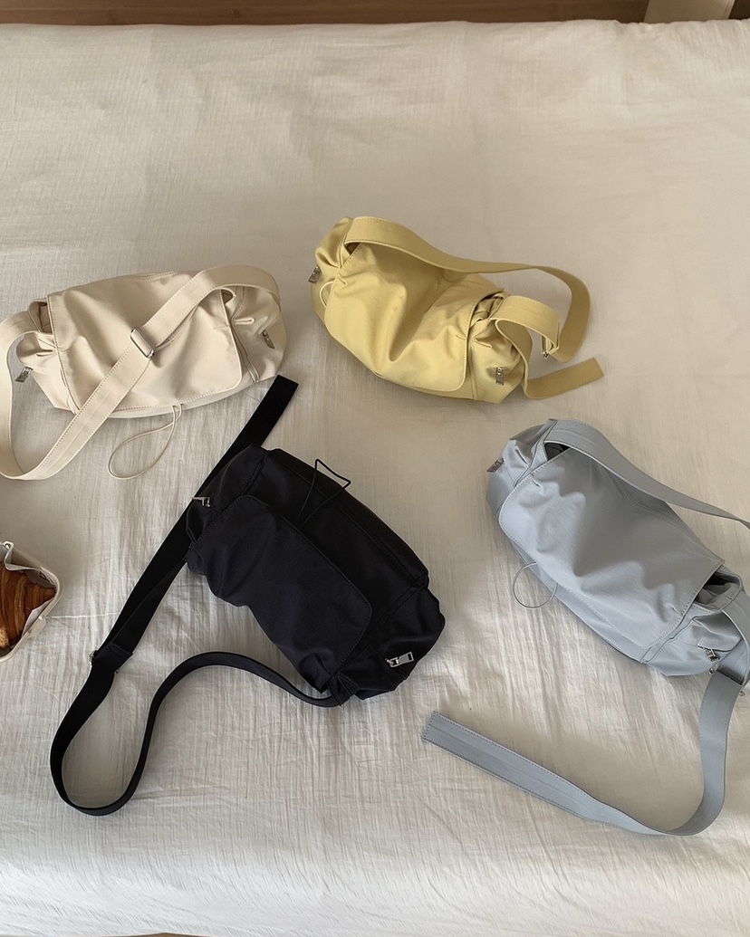 POSH BLUE韓國直郵女士新品職業推薦休閑單肩斜跨包口袋POSH BLUE單肩/斜跨包