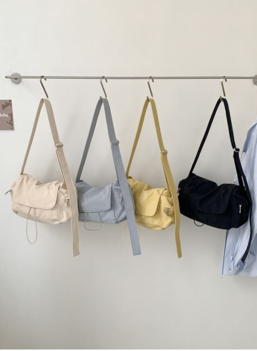 POSH BLUE韓國直郵女士新品職業推薦休閑單肩斜跨包口袋POSH BLUE單肩/斜跨包