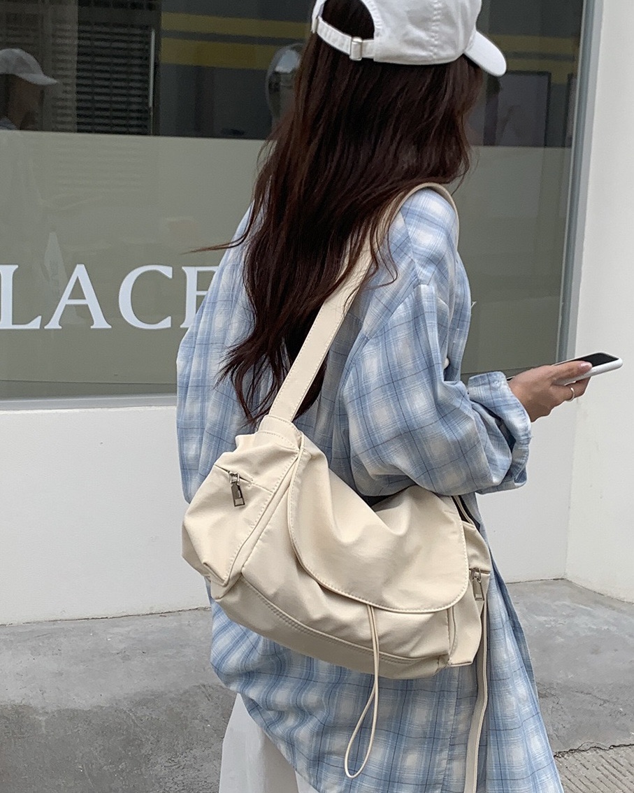 POSH BLUE韓國直郵女士新品職業推薦休閑單肩斜跨包口袋POSH BLUE單肩/斜跨包