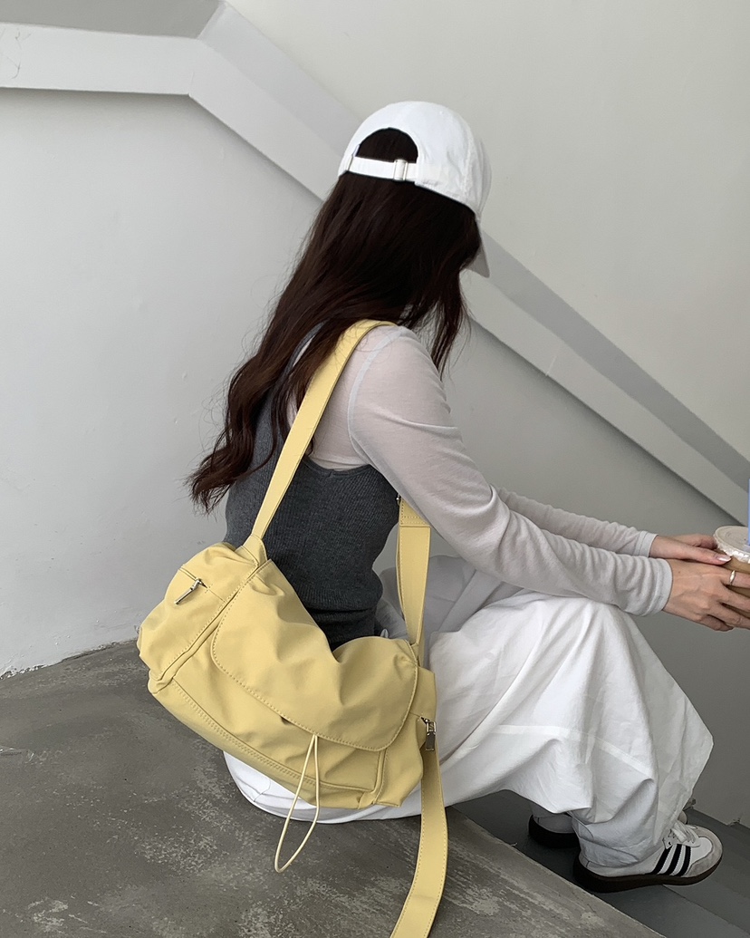 POSH BLUE韓國直郵女士新品職業推薦休閑單肩斜跨包口袋POSH BLUE單肩/斜跨包圖色2