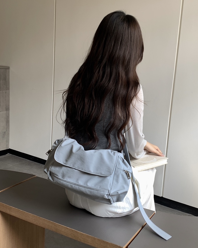 POSH BLUE韓國直郵女士新品職業推薦休閑單肩斜跨包口袋POSH BLUE單肩/斜跨包圖色4