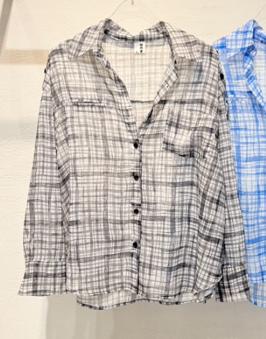 DENVER韓國東大門代購女士新款推薦熱賣時尚休閑襯衫蕾絲衫DENVER襯衫/蕾絲衫圖色1