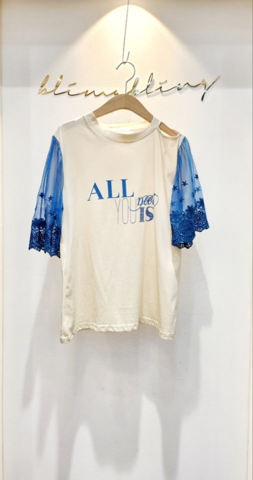 BLING BLING-S/RICO韓國直郵女士新款推薦人氣時尚T恤BLING BLING-S/RICOT恤圖色1