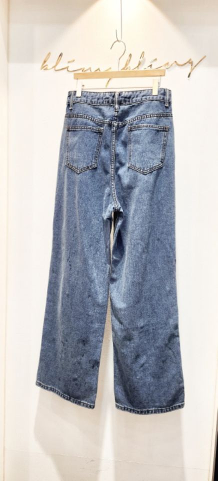 BLING BLING-S/RICO韓國東大門直郵女士新品休閑牛仔褲BLING BLING-S/RICO牛仔褲
