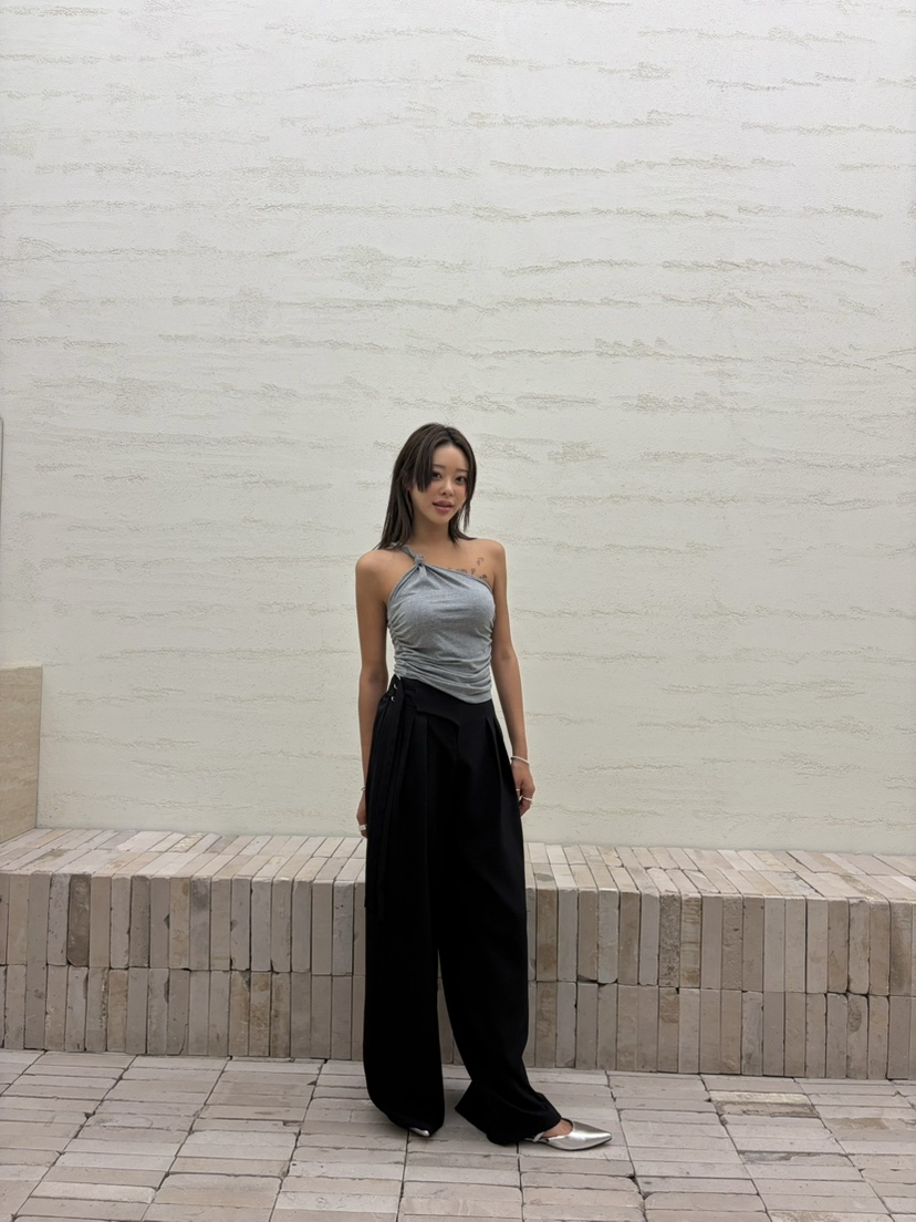 CUCUMBER韓國東大門直郵女裝新品26春夏時尚人氣熱賣休閑褲CUCUMBER休閑褲