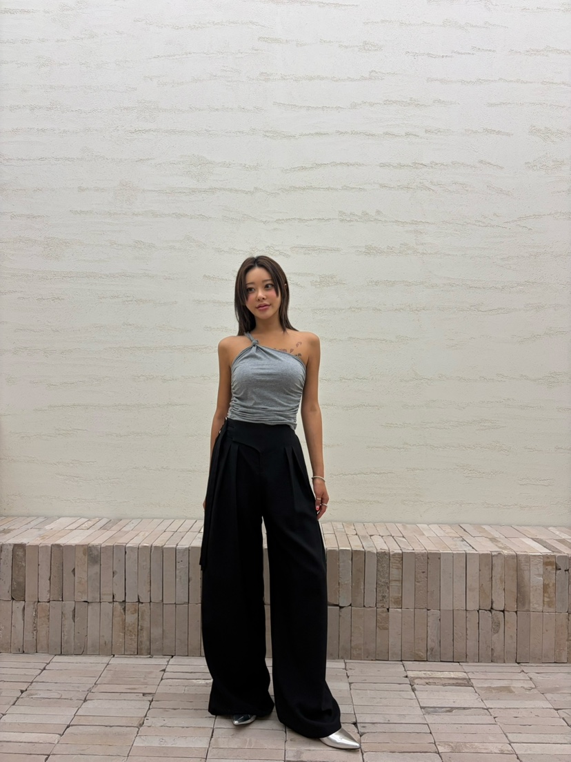 CUCUMBER韓國東大門直郵女裝新品26春夏時尚人氣熱賣休閑褲CUCUMBER休閑褲