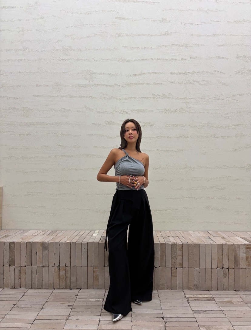 CUCUMBER韓國東大門直郵女裝新品26春夏時尚人氣熱賣休閑褲CUCUMBER休閑褲