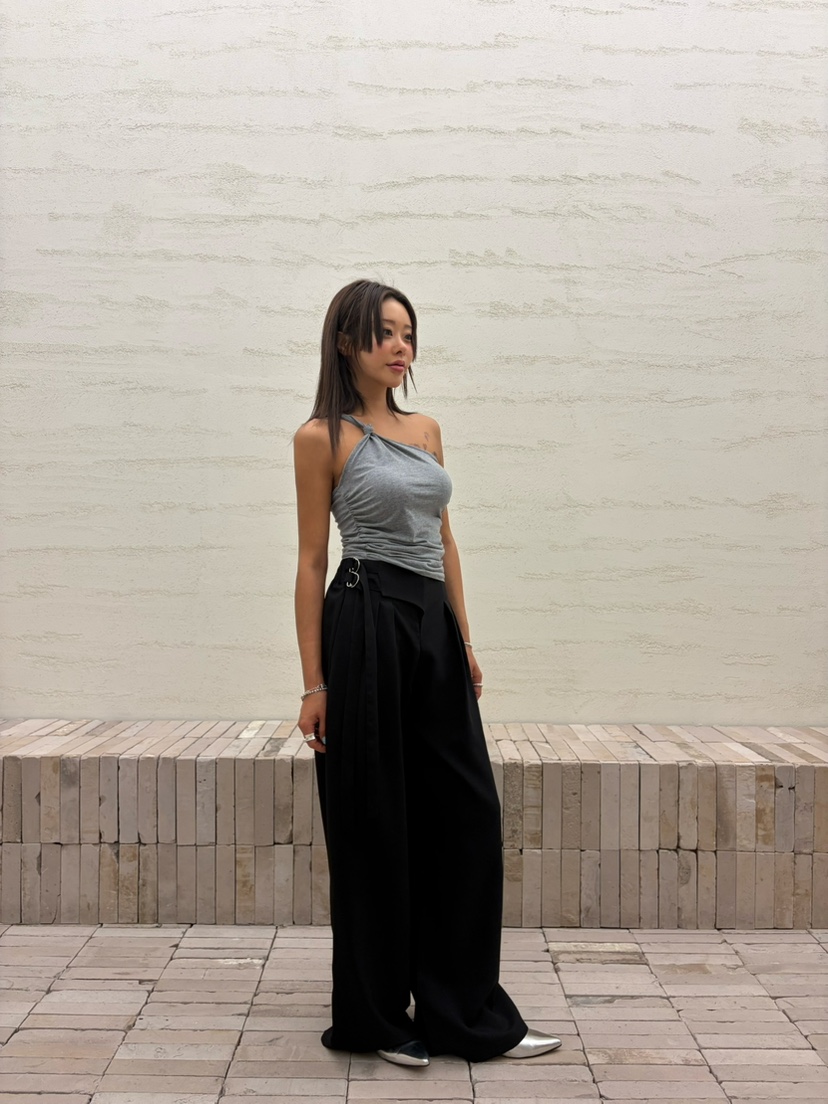 CUCUMBER韓國東大門直郵女裝新品26春夏時尚人氣熱賣休閑褲CUCUMBER休閑褲