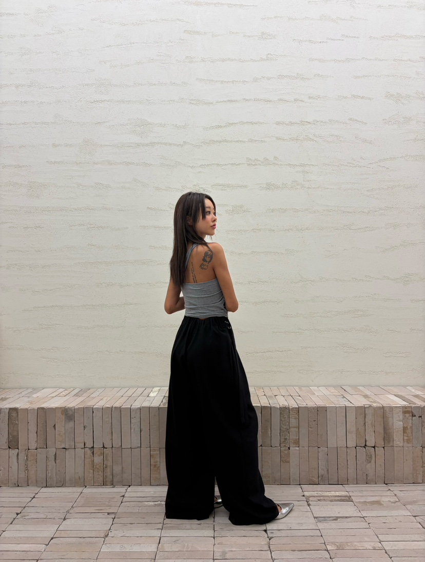 CUCUMBER韓國東大門直郵女裝新品26春夏時尚人氣熱賣休閑褲CUCUMBER休閑褲