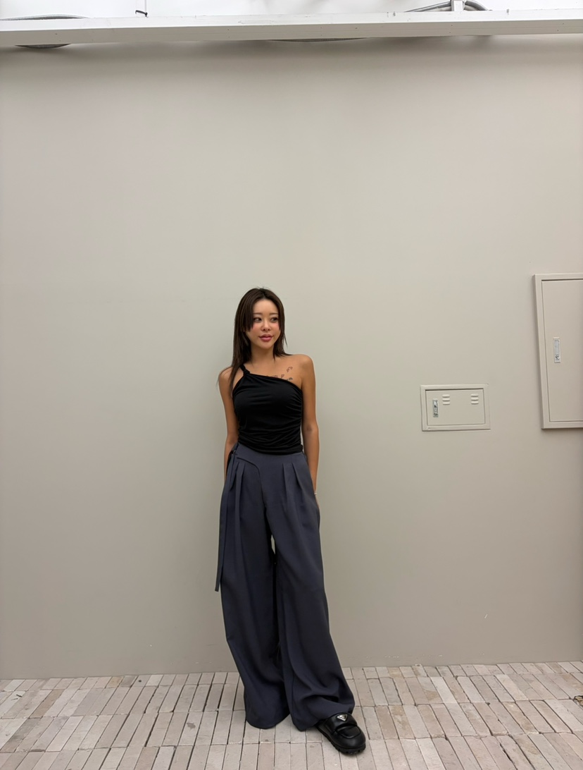 CUCUMBER韓國東大門直郵女裝新品26春夏時尚人氣熱賣休閑褲CUCUMBER休閑褲