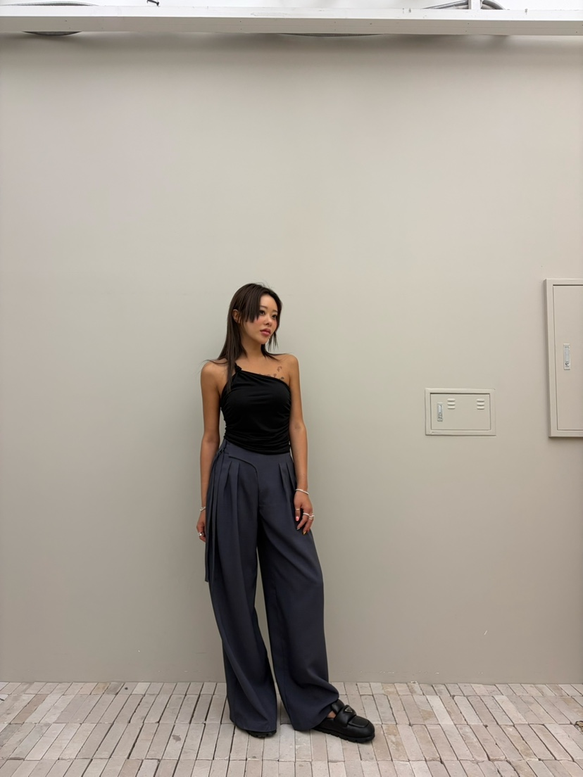 CUCUMBER韓國東大門直郵女裝新品26春夏時尚人氣熱賣休閑褲CUCUMBER休閑褲