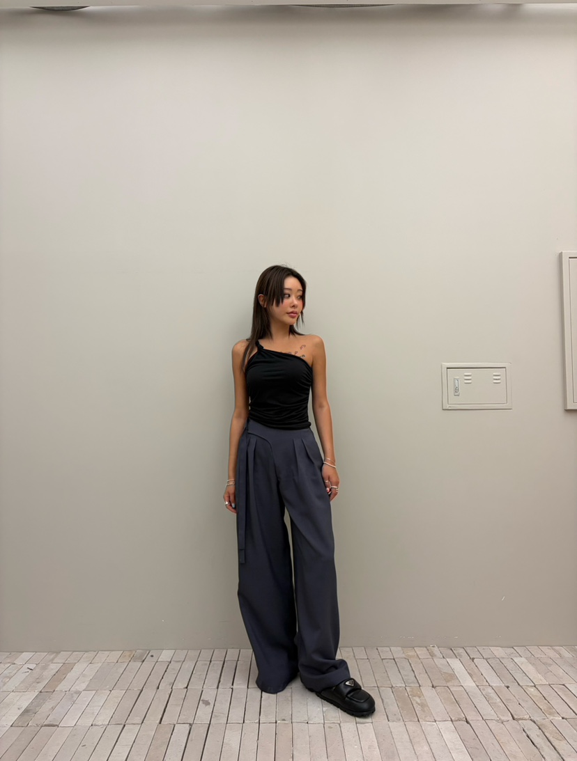 CUCUMBER韓國東大門直郵女裝新品26春夏時尚人氣熱賣休閑褲CUCUMBER休閑褲