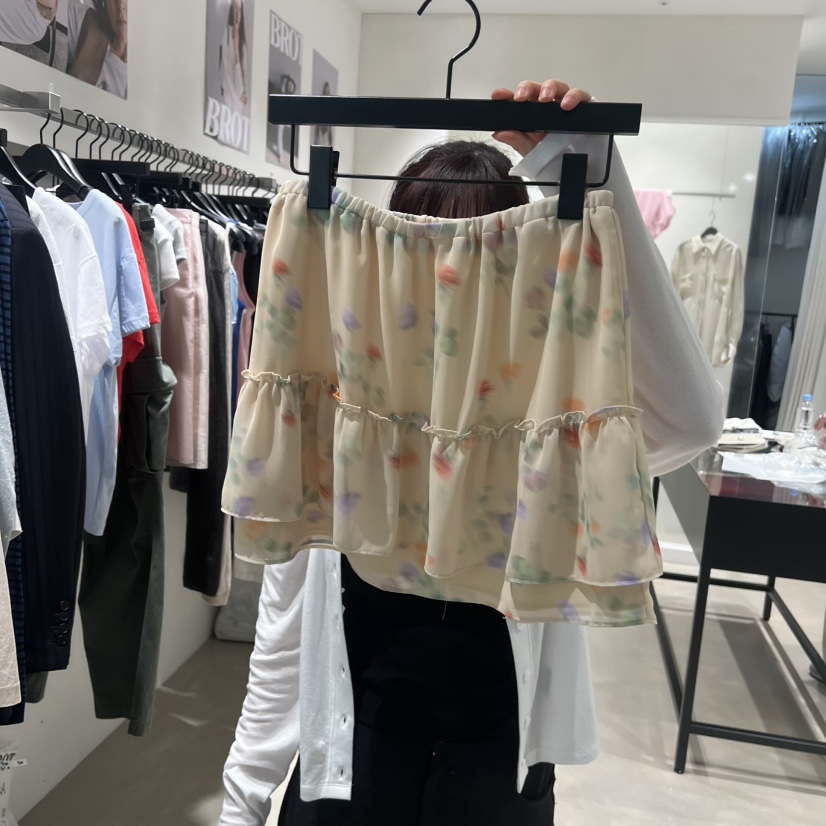 BROT韓國代購女士新款人氣推薦休閑26春夏時尚熱賣職業短裙BROT短裙圖色2