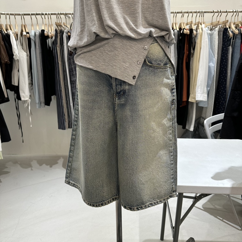 BAGUETTE-P韓國東大門直郵女士新款推薦人氣職業短褲紐扣BAGUETTE-P短褲圖色1