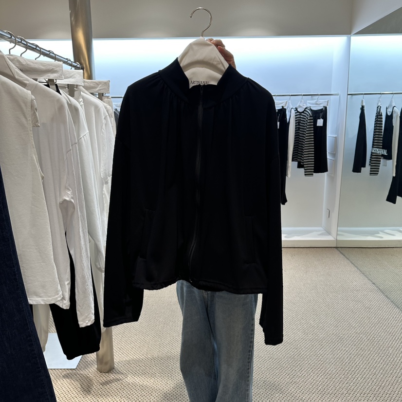 ARTISANAL韓國直郵實拍女士新品熱賣推薦人氣職業夾克拉鏈ARTISANAL夾克圖色2