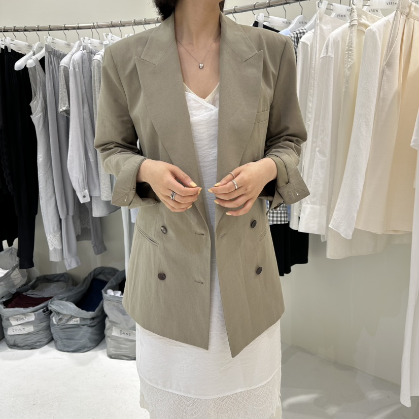 VEREN韓國直郵實拍女士新款26春夏推薦熱賣休閑職業時尚夾克VEREN夾克