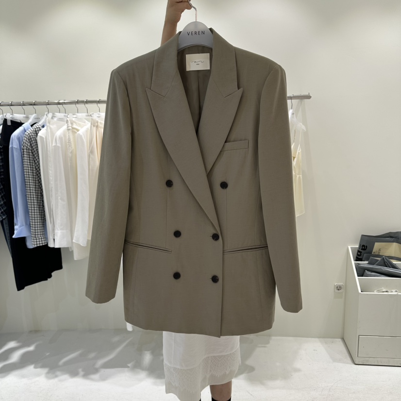 VEREN韓國直郵實拍女士新款26春夏推薦熱賣休閑職業時尚夾克VEREN夾克圖色1