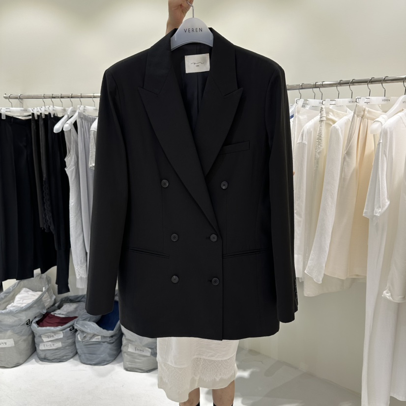 VEREN韓國直郵實拍女士新款26春夏推薦熱賣休閑職業時尚夾克VEREN夾克圖色2