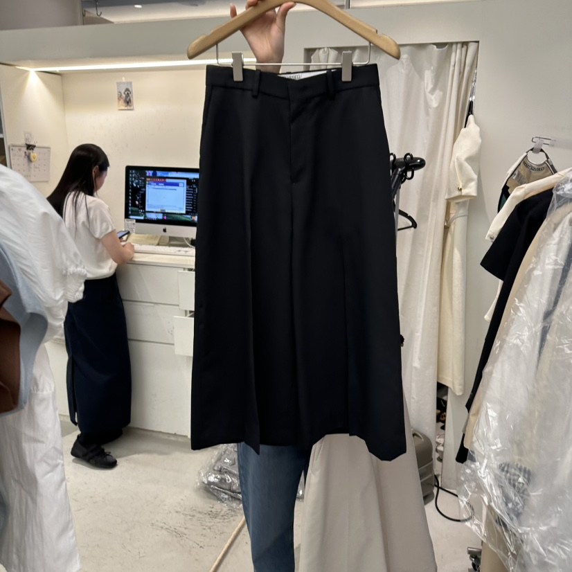 MER韓國東大門直郵女裝新品熱賣26春夏職業人氣推薦休閑褲MER/ANGELO BIANCO休閑褲圖色2