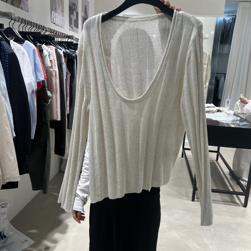 BROT韓國直郵女裝新品26春夏推薦時尚休閑熱賣職業針織衫BROT針織衫圖色1