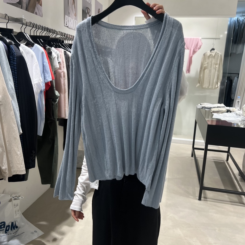 BROT韓國直郵女裝新品26春夏推薦時尚休閑熱賣職業針織衫BROT針織衫圖色2