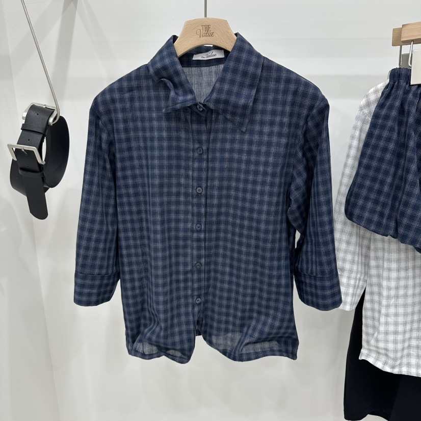 THE VALUE韓國代購女裝新款人氣時尚熱賣休閑襯衫蕾絲衫THE VALUE襯衫/蕾絲衫圖色2