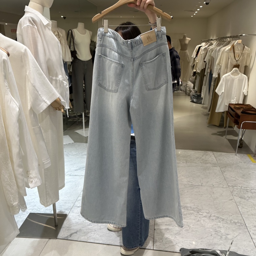 BLUEI-D/N SHARP韓國東大門直郵女裝新品26春夏牛仔褲Blue i-d/N SHARP牛仔褲