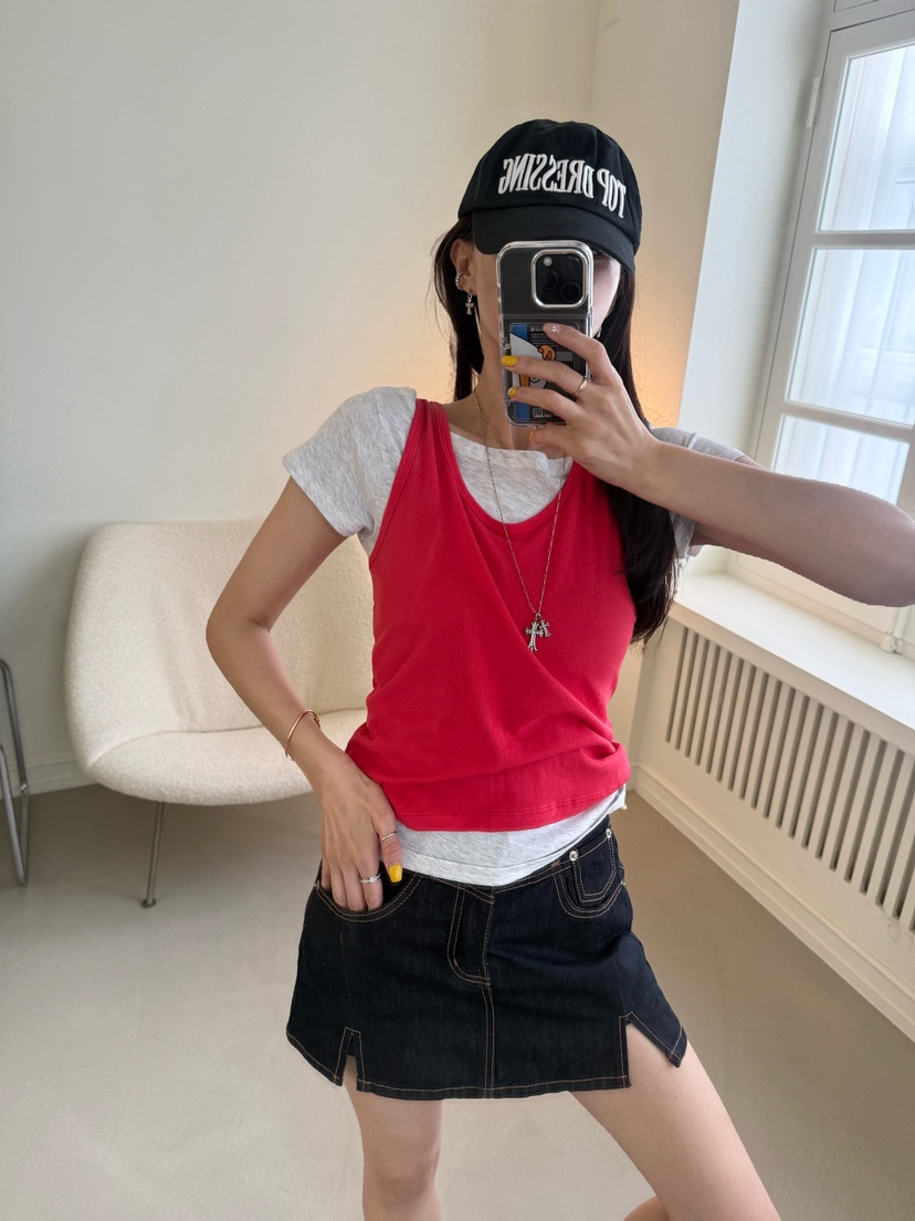 LUMIPLE韓國代購女裝新品26春夏推薦熱賣吊帶背心不含內搭LUMIPLE吊帶/背心