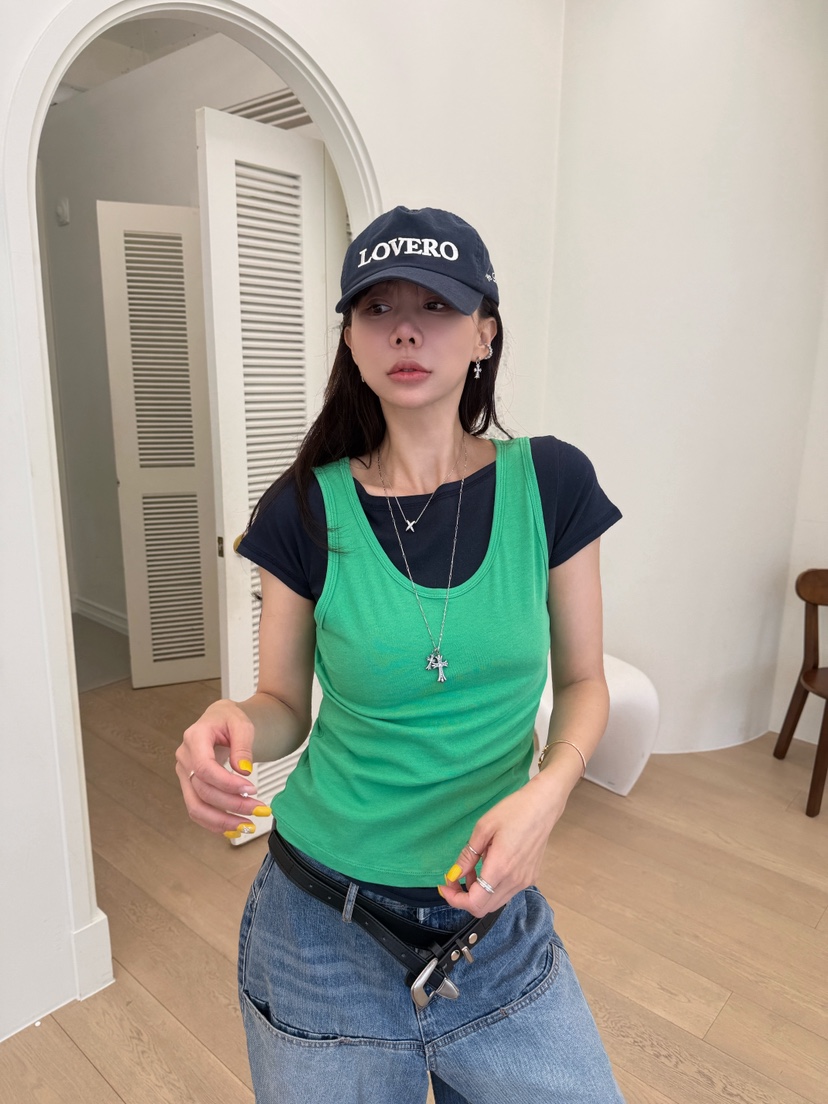 LUMIPLE韓國代購女裝新品26春夏推薦熱賣吊帶背心不含內搭LUMIPLE吊帶/背心