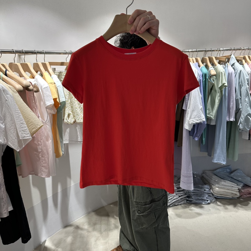 ROOM K-P韓國東大門直郵女士新款時尚熱賣人氣推薦休閑T恤roomkT恤圖色4