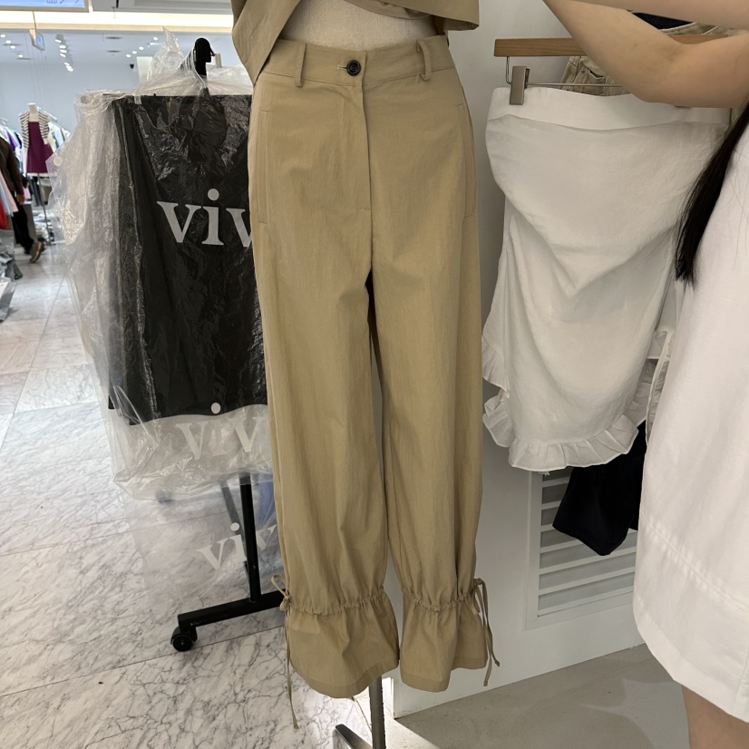 BAGUETTE-P韓國東大門直郵女士新品26春夏人氣職業休閑褲BAGUETTE-P休閑褲圖色1