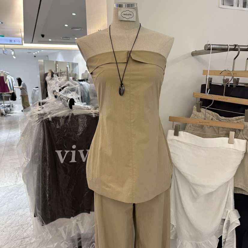 BAGUETTE-P韓國代購女裝新品熱賣休閑26春夏推薦吊帶背心BAGUETTE-P吊帶/背心圖色1