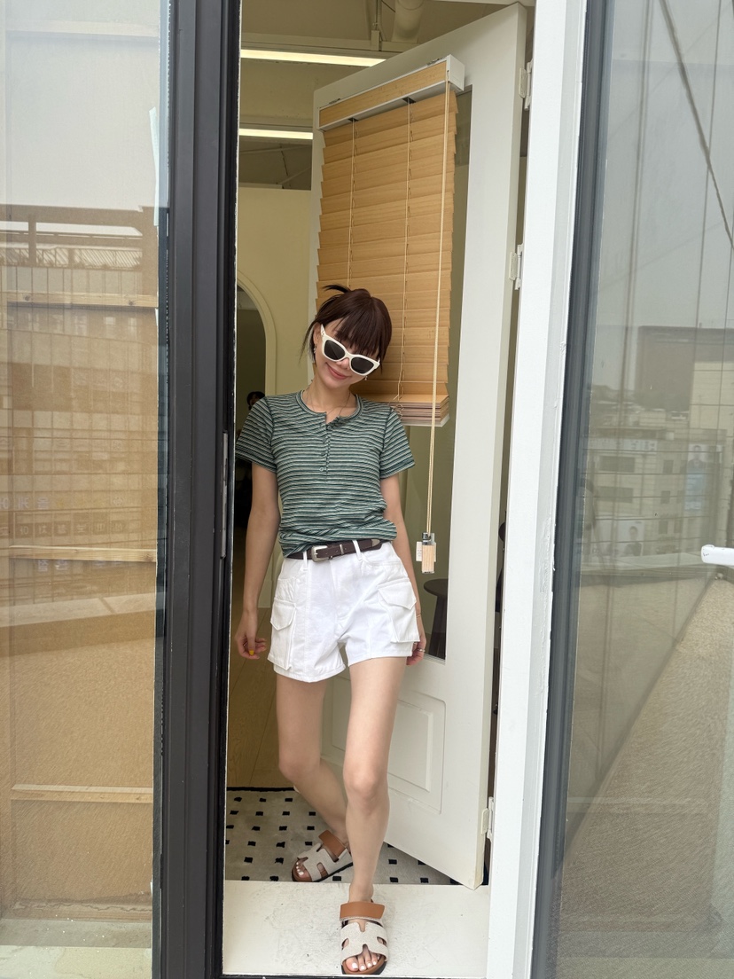 LUMIPLE韓國直郵女士新品26春夏職業休閑人氣熱賣推薦T恤LUMIPLET恤