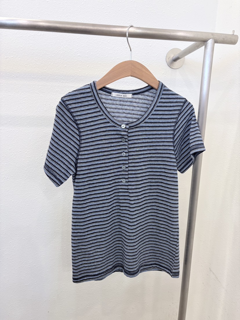 LUMIPLE韓國直郵女士新品26春夏職業休閑人氣熱賣推薦T恤LUMIPLET恤圖色2