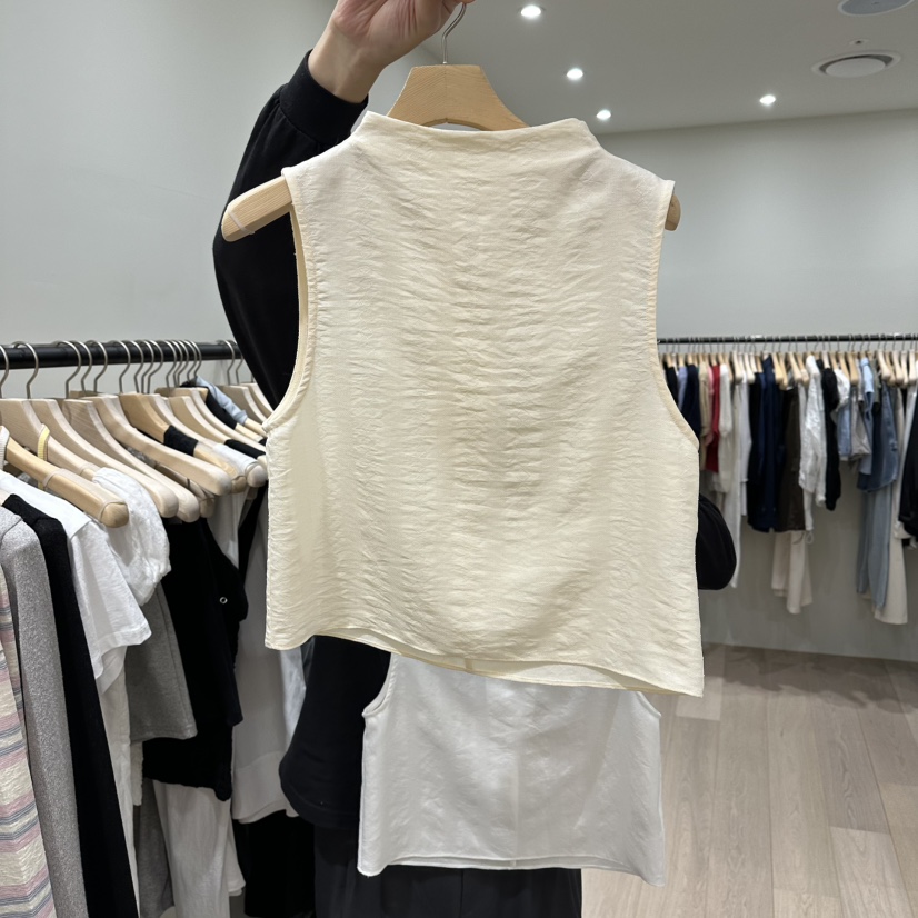 NOTTINGHAM/AVECNOUS/MODEST韓國代購女裝新款26春夏吊帶背心NOTTINGHAM/AVECNOUS/MODEST吊帶/背心圖色2