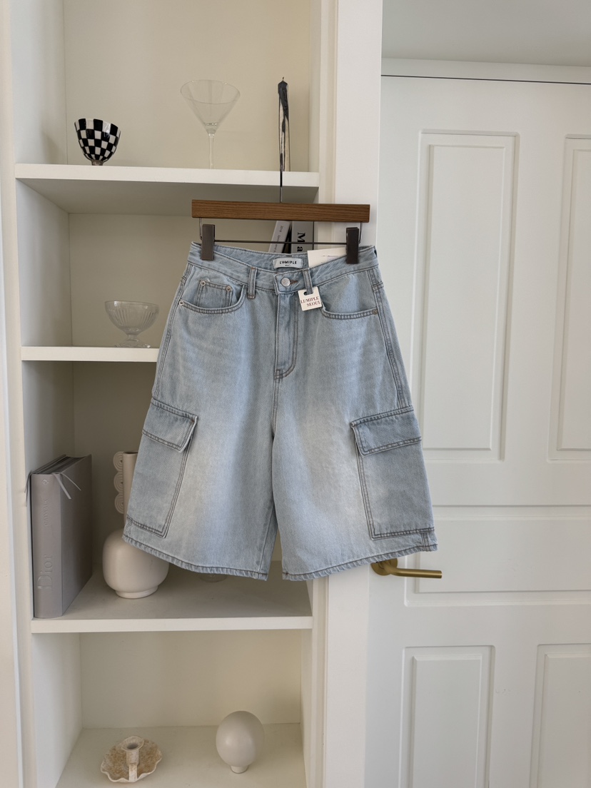 LUMIPLE韓國代購女士新款職業推薦人氣時尚休閑熱賣26春夏短褲LUMIPLE短褲