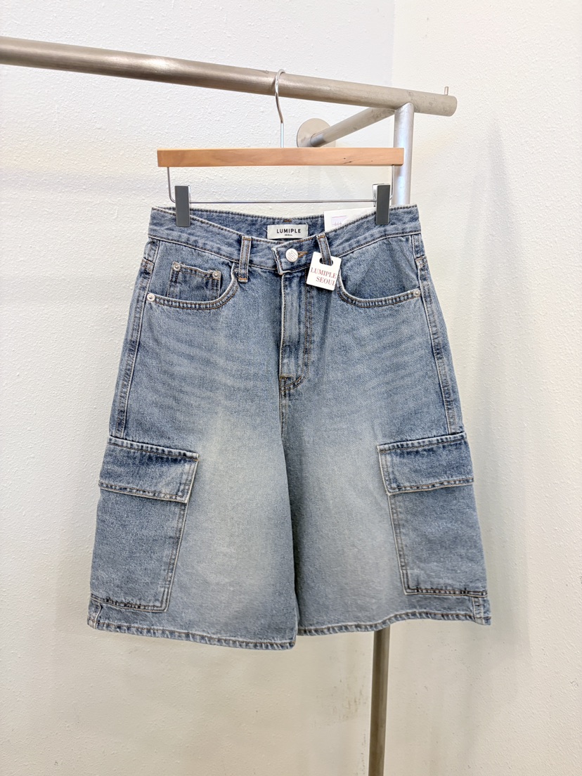 LUMIPLE韓國代購女士新款職業推薦人氣時尚休閑熱賣26春夏短褲LUMIPLE短褲