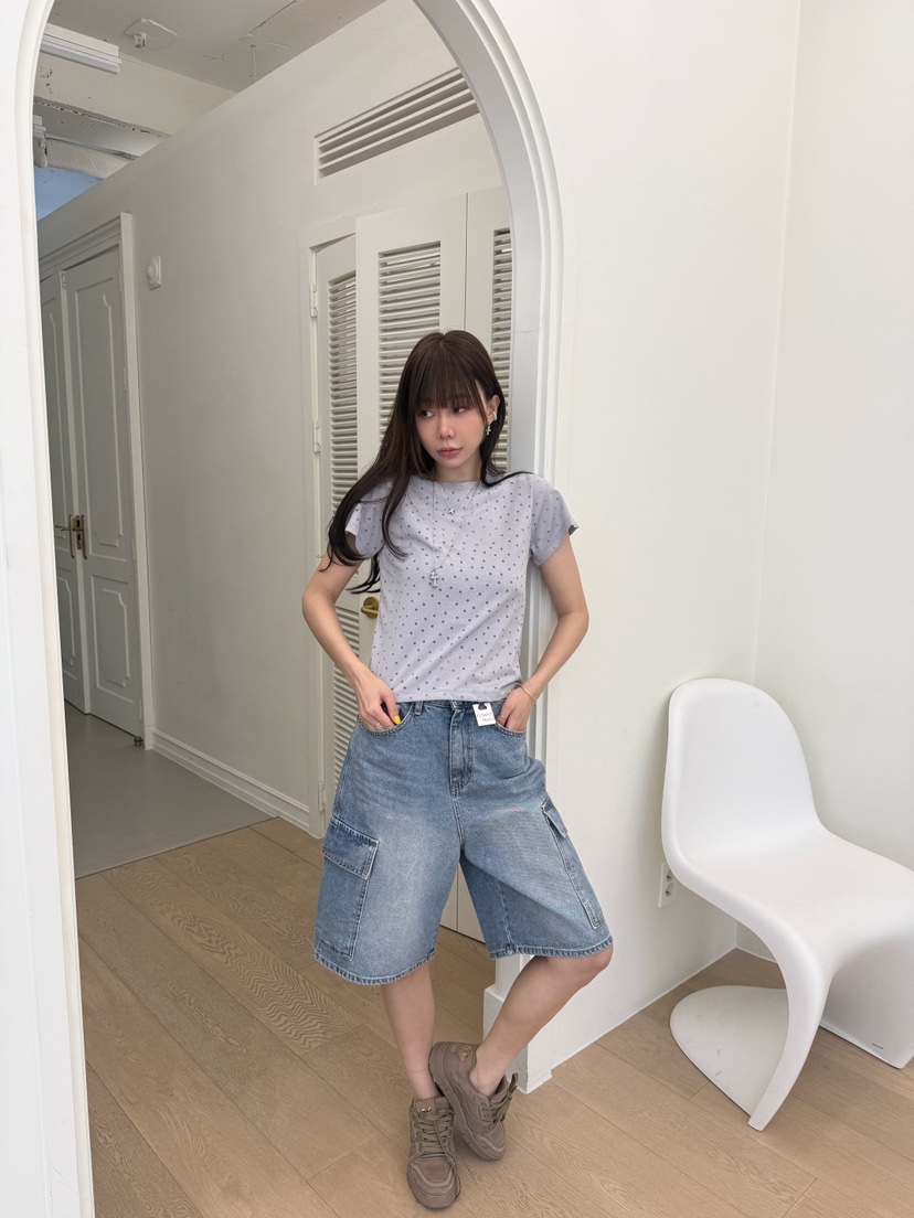 LUMIPLE韓國代購女士新款職業推薦人氣時尚休閑熱賣26春夏短褲LUMIPLE短褲