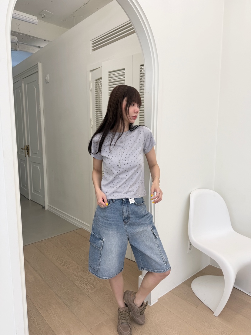 LUMIPLE韓國代購女士新款職業推薦人氣時尚休閑熱賣26春夏短褲LUMIPLE短褲