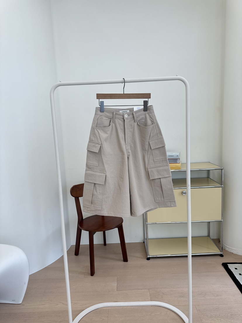 LUMIPLE韓國直郵實拍女裝新品26春夏推薦職業短褲不含腰帶LUMIPLE短褲