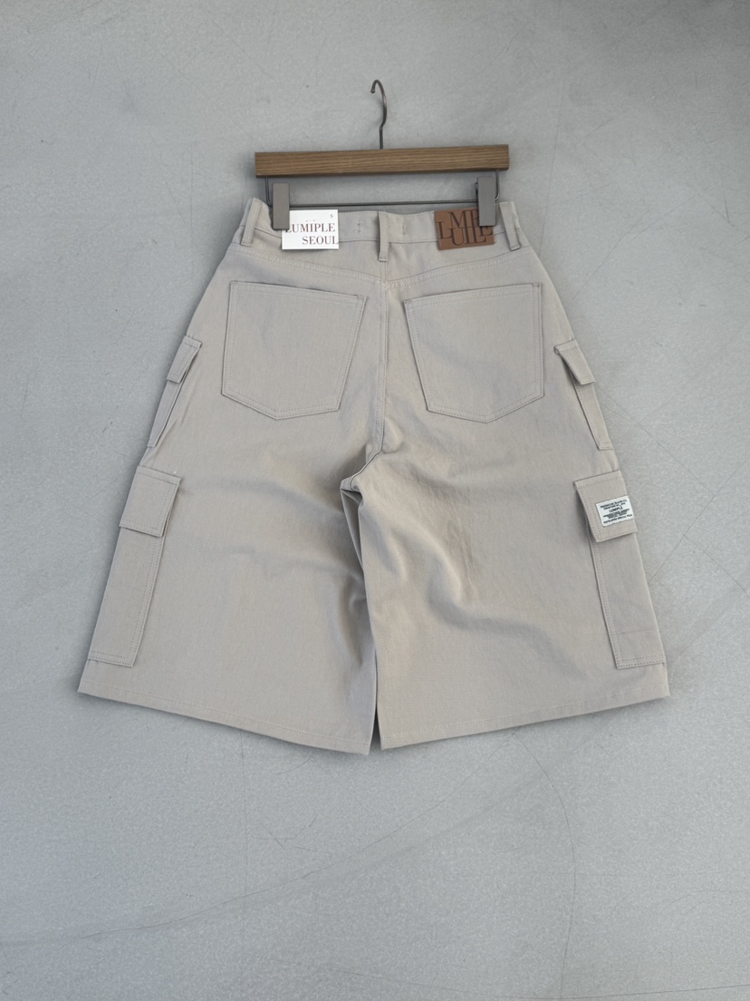 LUMIPLE韓國直郵實拍女裝新品26春夏推薦職業短褲不含腰帶LUMIPLE短褲