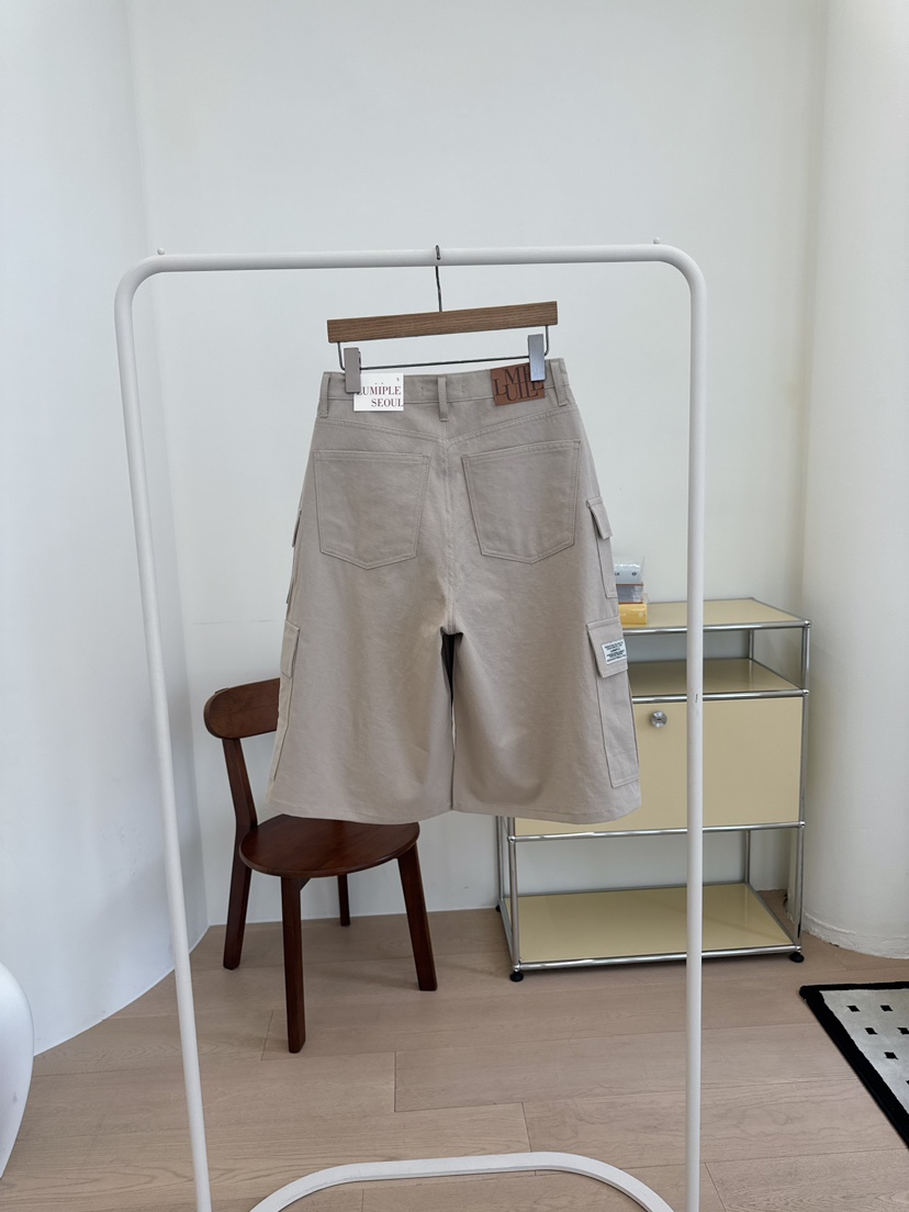 LUMIPLE韓國直郵實拍女裝新品26春夏推薦職業短褲不含腰帶LUMIPLE短褲