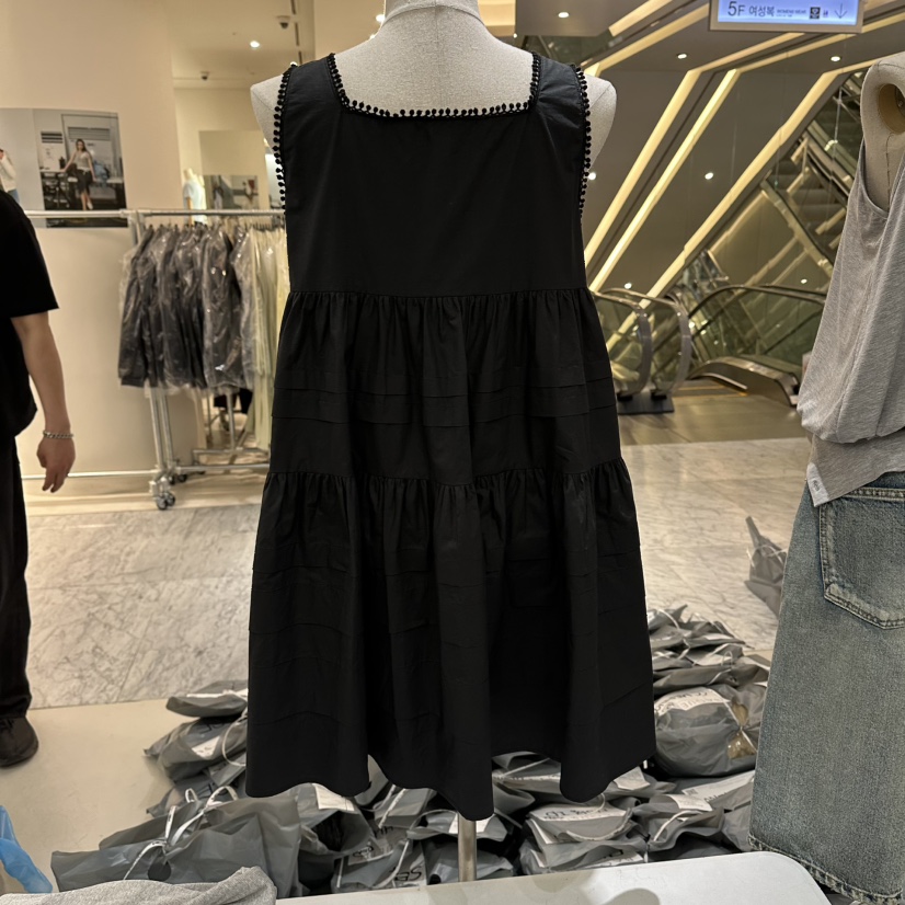 BAGUETTE-P韓國東大門代購女士新款職業連衣裙美利奴羊毛BAGUETTE-P連衣裙