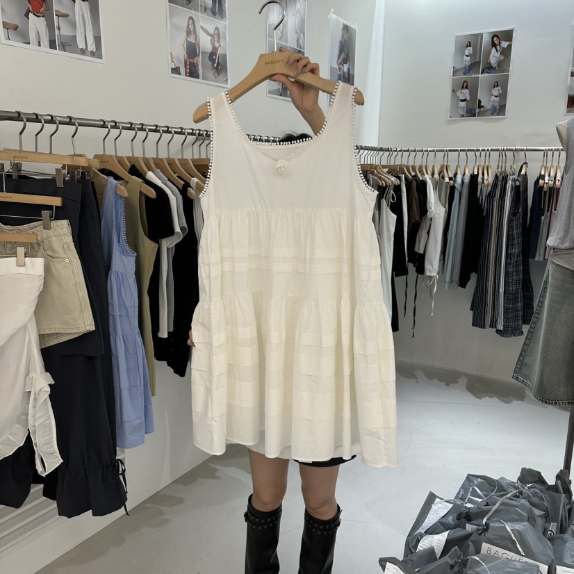 BAGUETTE-P韓國東大門代購女士新款職業連衣裙美利奴羊毛BAGUETTE-P連衣裙圖色1