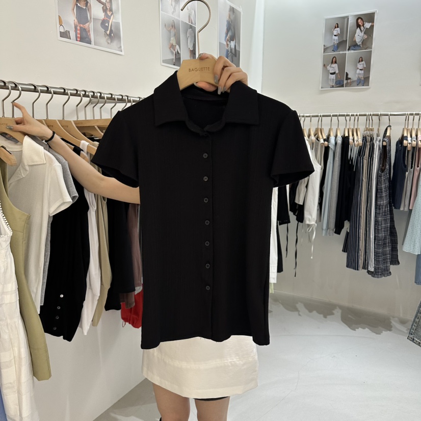 BAGUETTE-P韓國代購女士新品26春夏熱賣人氣推薦T恤開衫BAGUETTE-PT恤圖色4